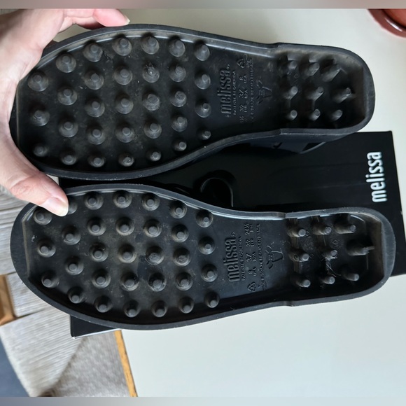 Melissa Possession Black Sandal Size 8 - Picture 5 of 5